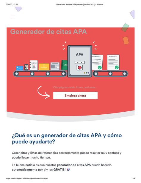 citas generador|Generador de citas APA gratuito [Versión 2024]